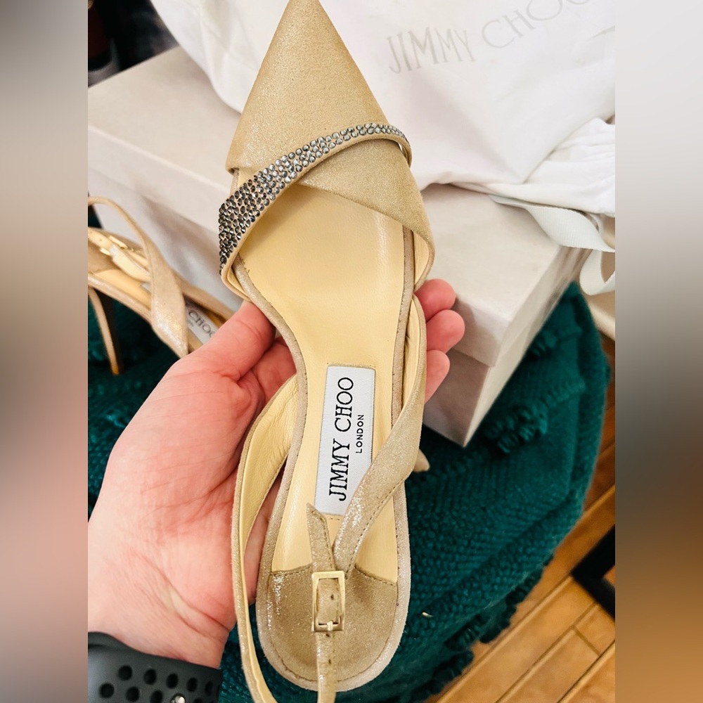 Free shipping: Jimmy Choo sling back heels in 3 sizes